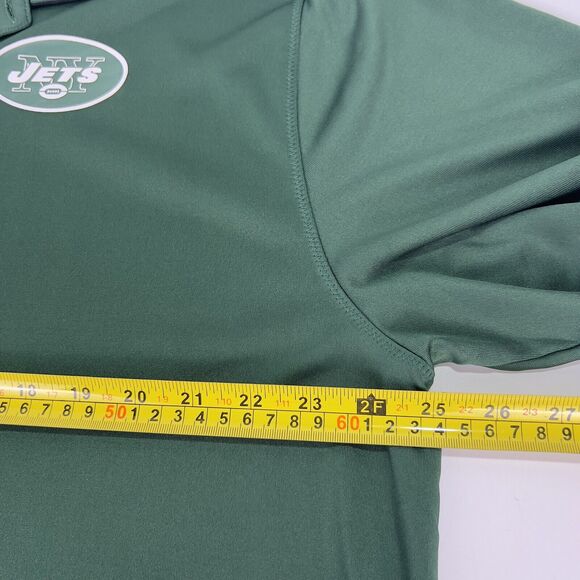 New York Jets XL Nike NFL On Field Dri-Fit Polo Shirt Green Football Game Day - Picture 8 of 14
